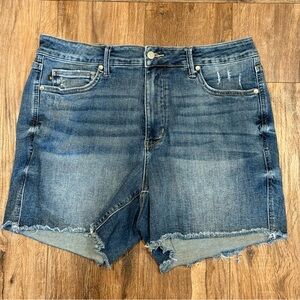 Judy Blue Distressed Denim Jean Shorts